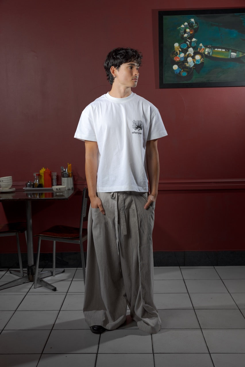 Nhím Short Sleeve Tee - White
