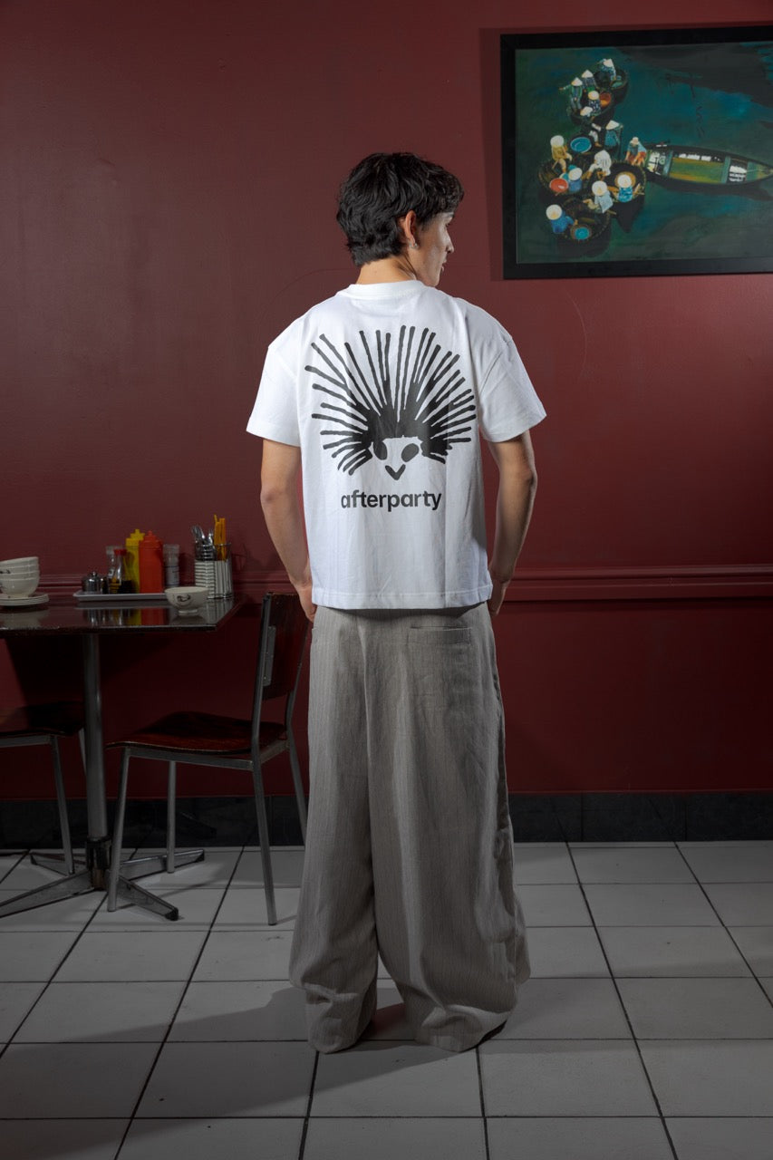 Nhím Short Sleeve Tee - White