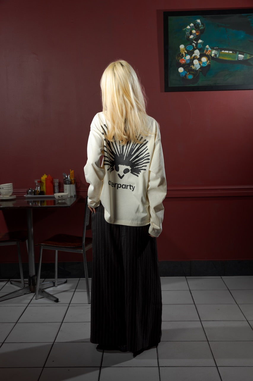 Nhím Long Sleeve Tee - Cream