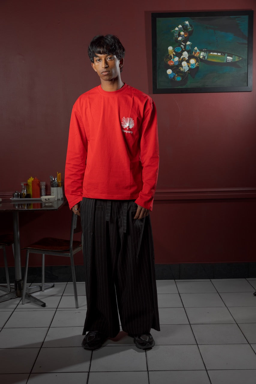 Stripe Pants - Black