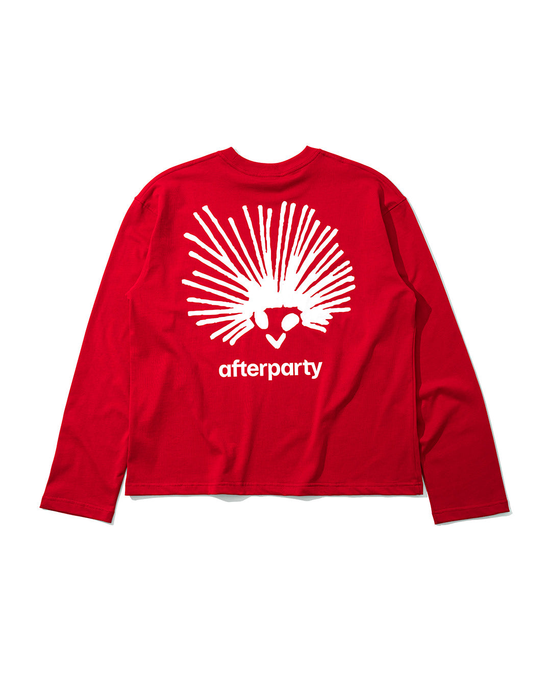 Nhím Long Sleeve Tee - Red