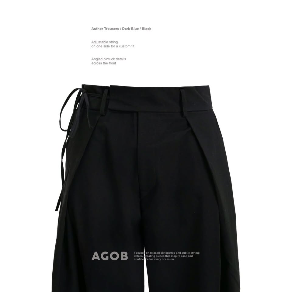 Author Trousers - Black