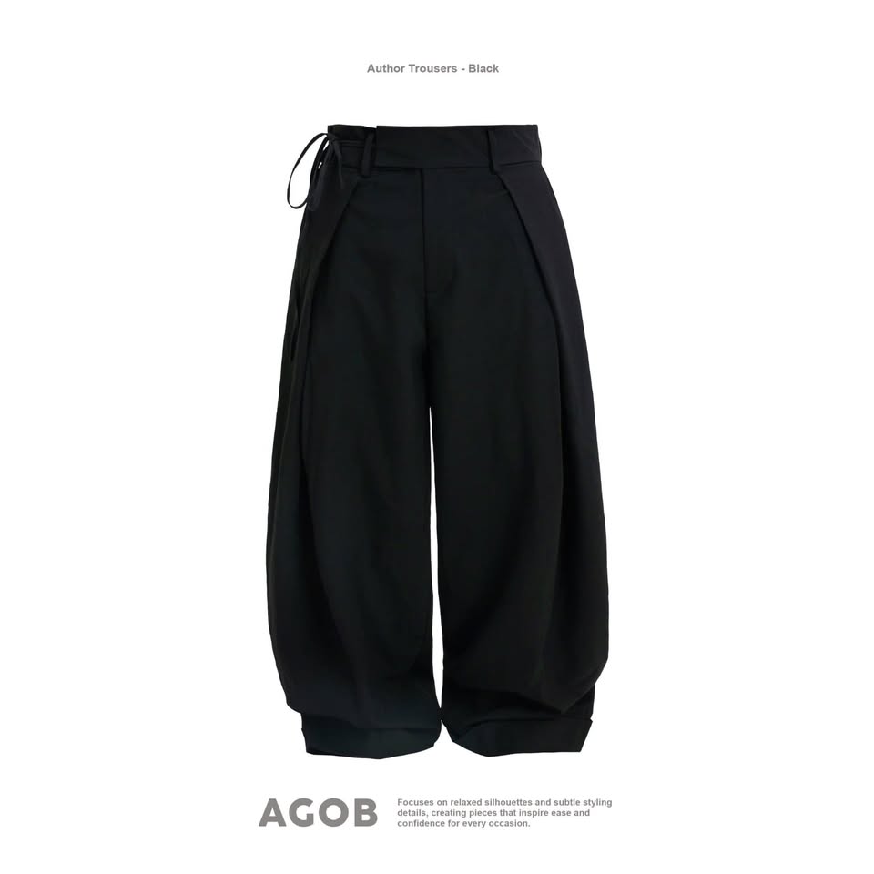 Author Trousers - Black