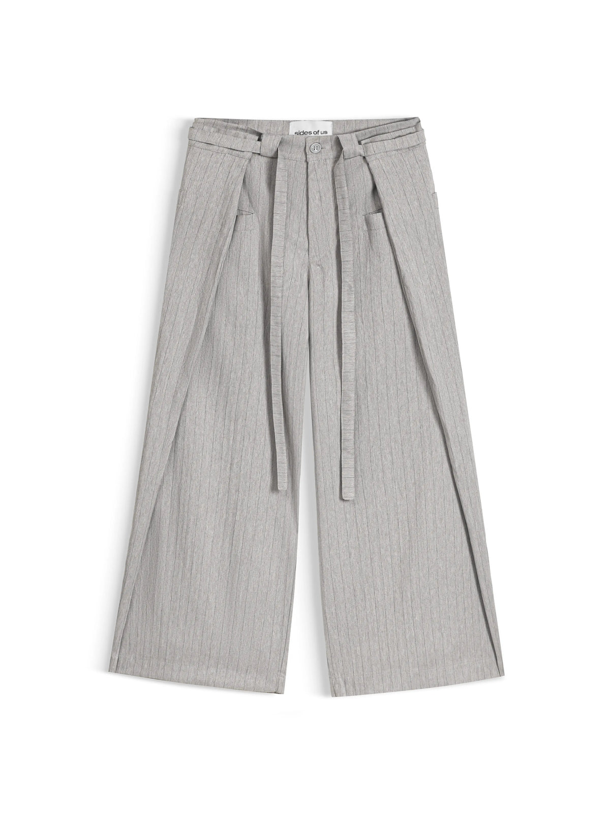 Stripe Pants - Grey
