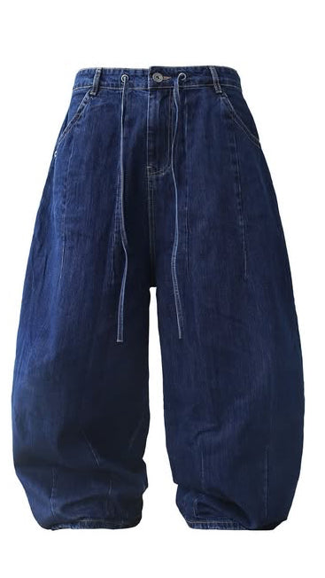 Roomy Denim Pants