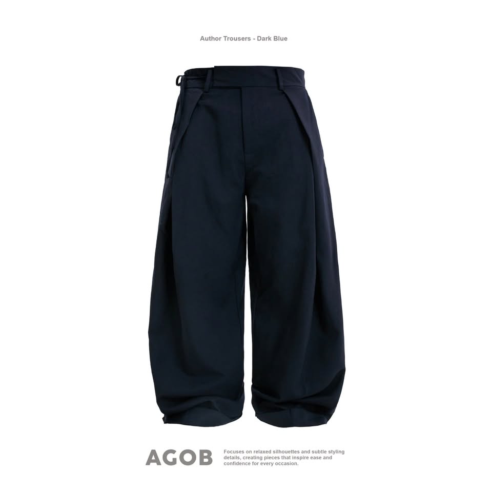 Author Trousers - Dark Blue